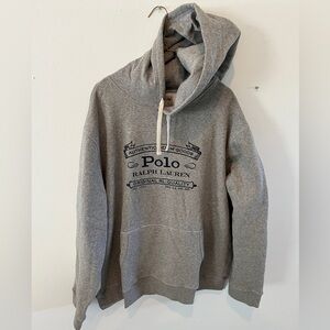 Polo Ralph Lauren Grey Men's Hoodie new size XXL